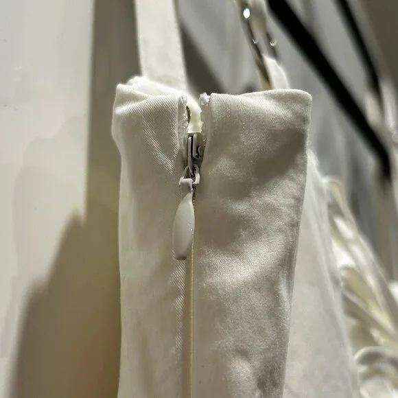 House of Cb Carlotta White Corset Mini Dress | XS - Picture 6 of 9